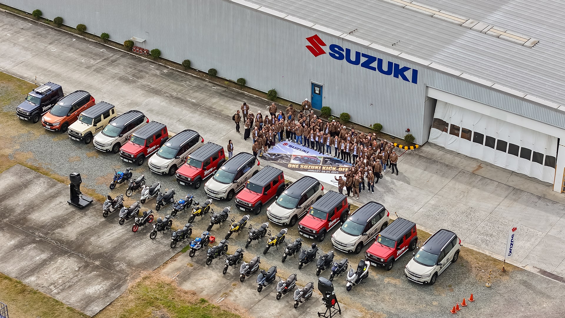 One Suzuki Kick-Off Ride Marks Start of Suzuki Philippines’ Golden Year
